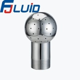 Stainless Steel Sanitary Rotary Spary cleaning ball valve