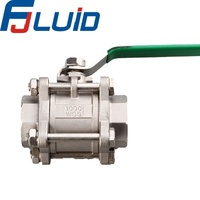 Thread 3 pcs Ball Valve