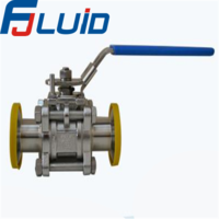 Three-pieces Clamp Manual Ball Valve