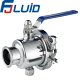 Clamped Portable Ball Valve