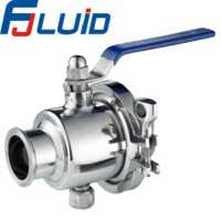 Clamped Portable Ball Valve