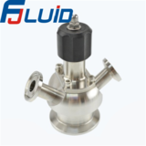 Stainless Steel Food Processing Diaphragm Simple Valve