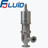 Stainless Steel Sanitary Tri-clamped Safety Valve